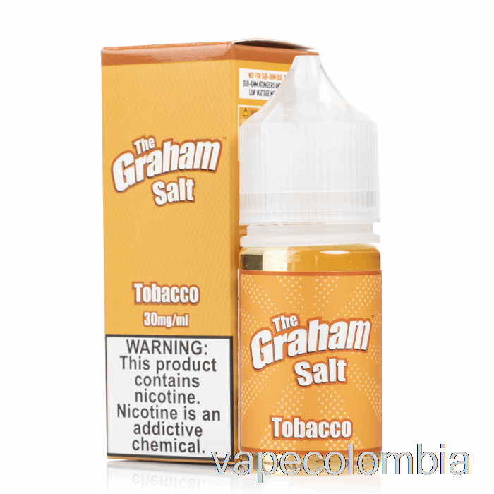 Vape Recargable Tabaco Sal - The Graham - Mamasan E-líquido - 30ml 50mg